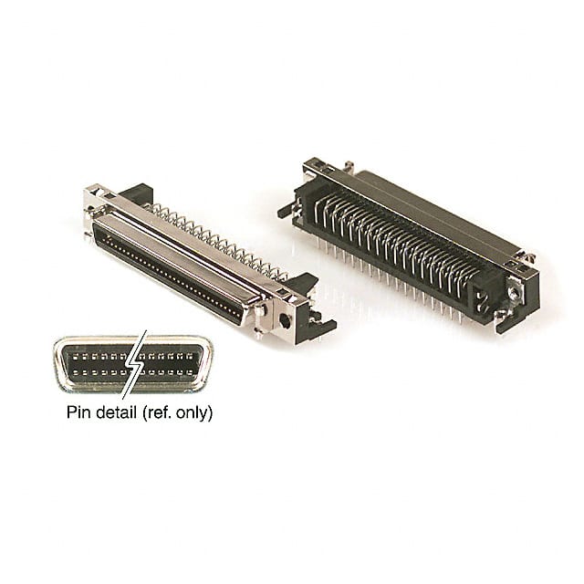 DX10GM-68SE CONN MINI HD RCPT 68P R/A SOLDER