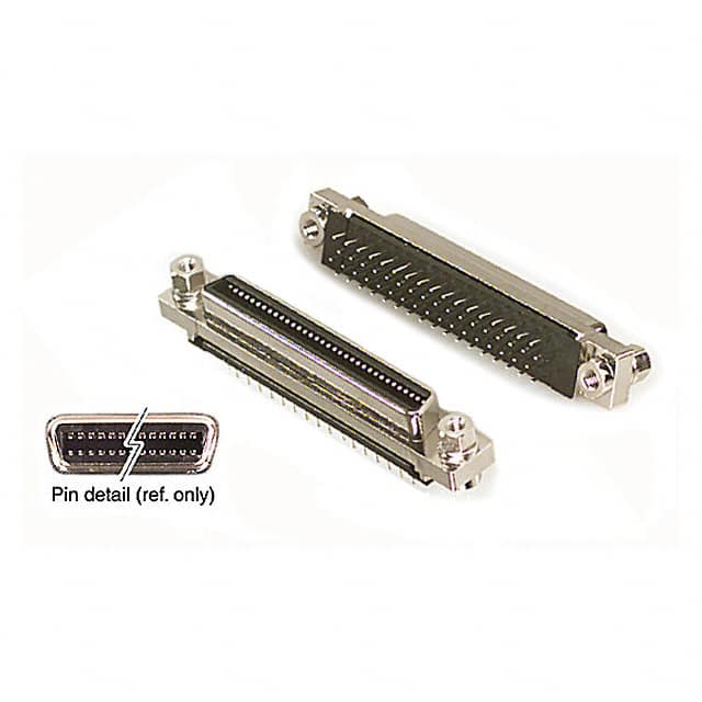 DX20BM-68S CONN MINI HD RCPT 68P PCB SOLDER