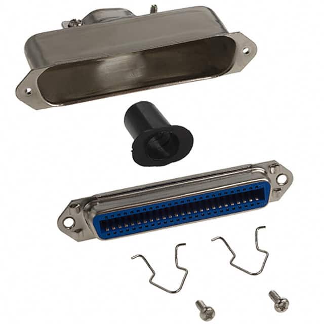 110-050-203-001 CONN SCSI RCPT 50P STR SLDR CUP