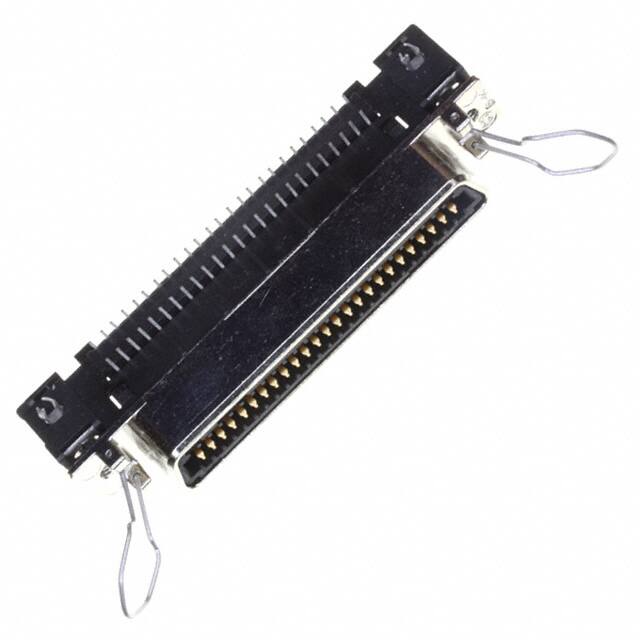 555149-1 CONN RCPT 50POS R/A SOLDER
