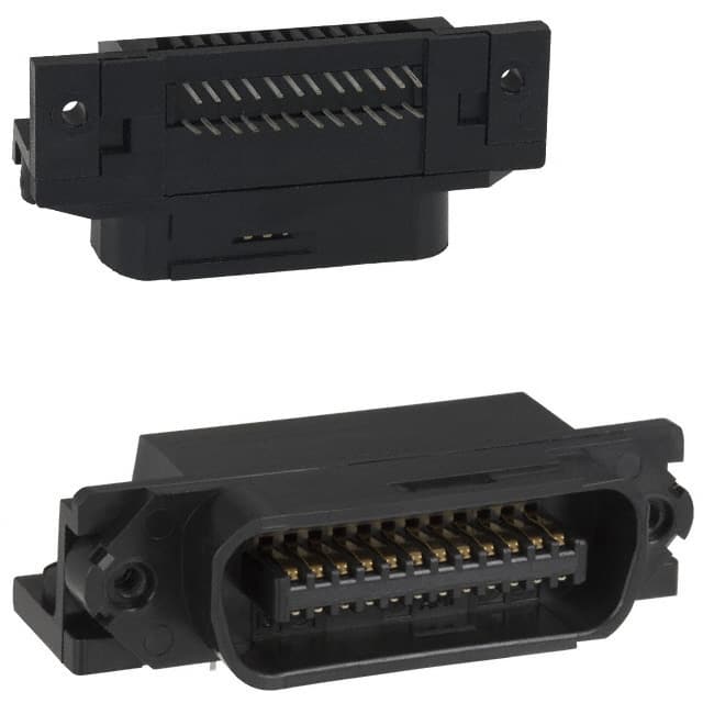 5552741-1 CONN PLUG 24POS R/A SOLDER