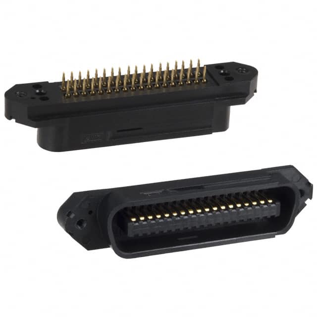553444-3 CONN PLUG 36POS VERT PRESS-FIT