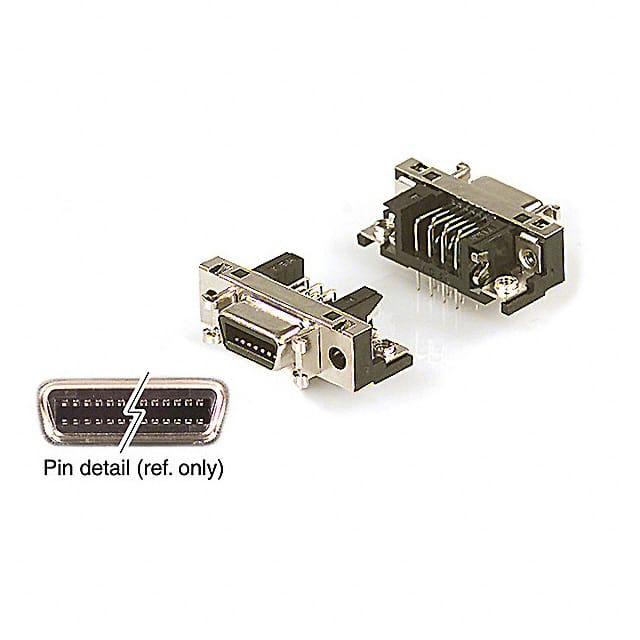 DX10G1M-14S CONN MINI HD RCPT 14P R/A SOLDER