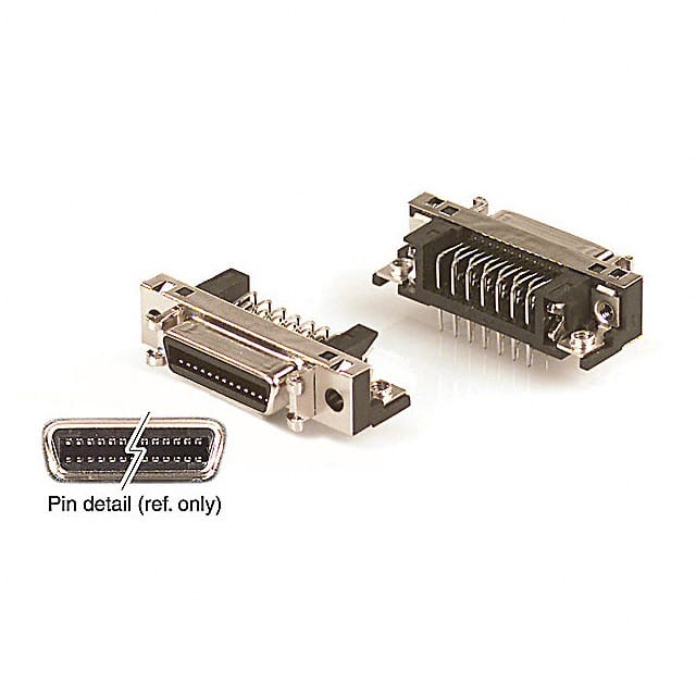 DX10G1M-26S CONN MINI HD RCPT 26P R/A SOLDER