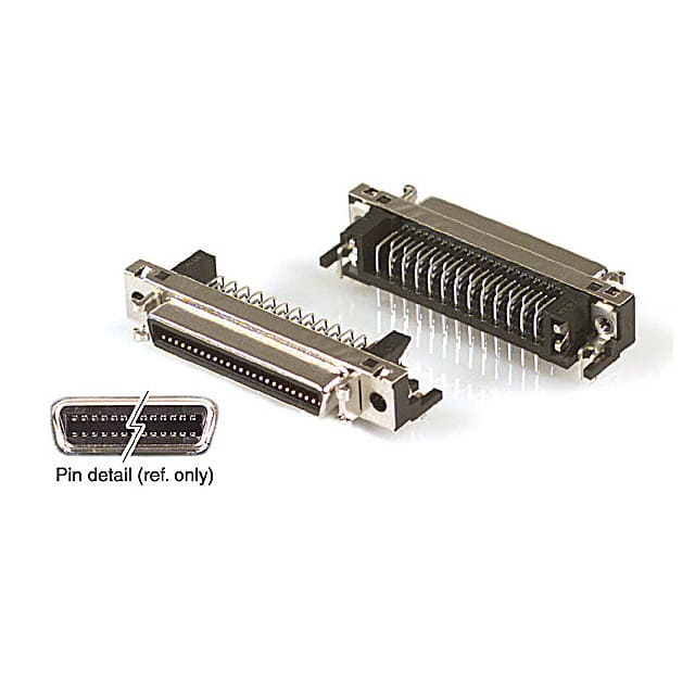 DX10G1M-50SE CONN MINI HD RCPT 50P R/A SOLDER