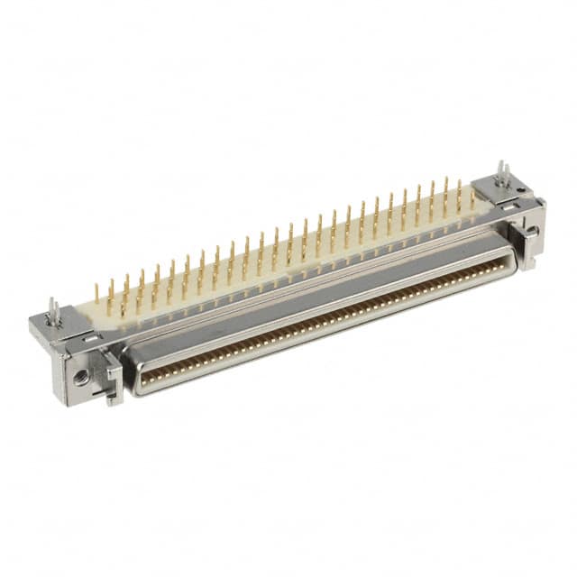 N102A0-52E3PC CONN RCPT 100POS R/A SOLDER