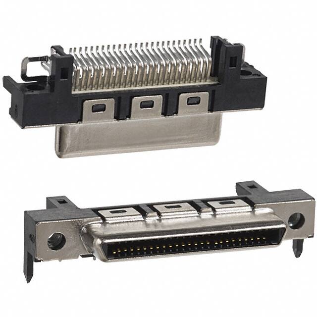 5787096-1 CONN RCPT 50POS R/A SOLDER