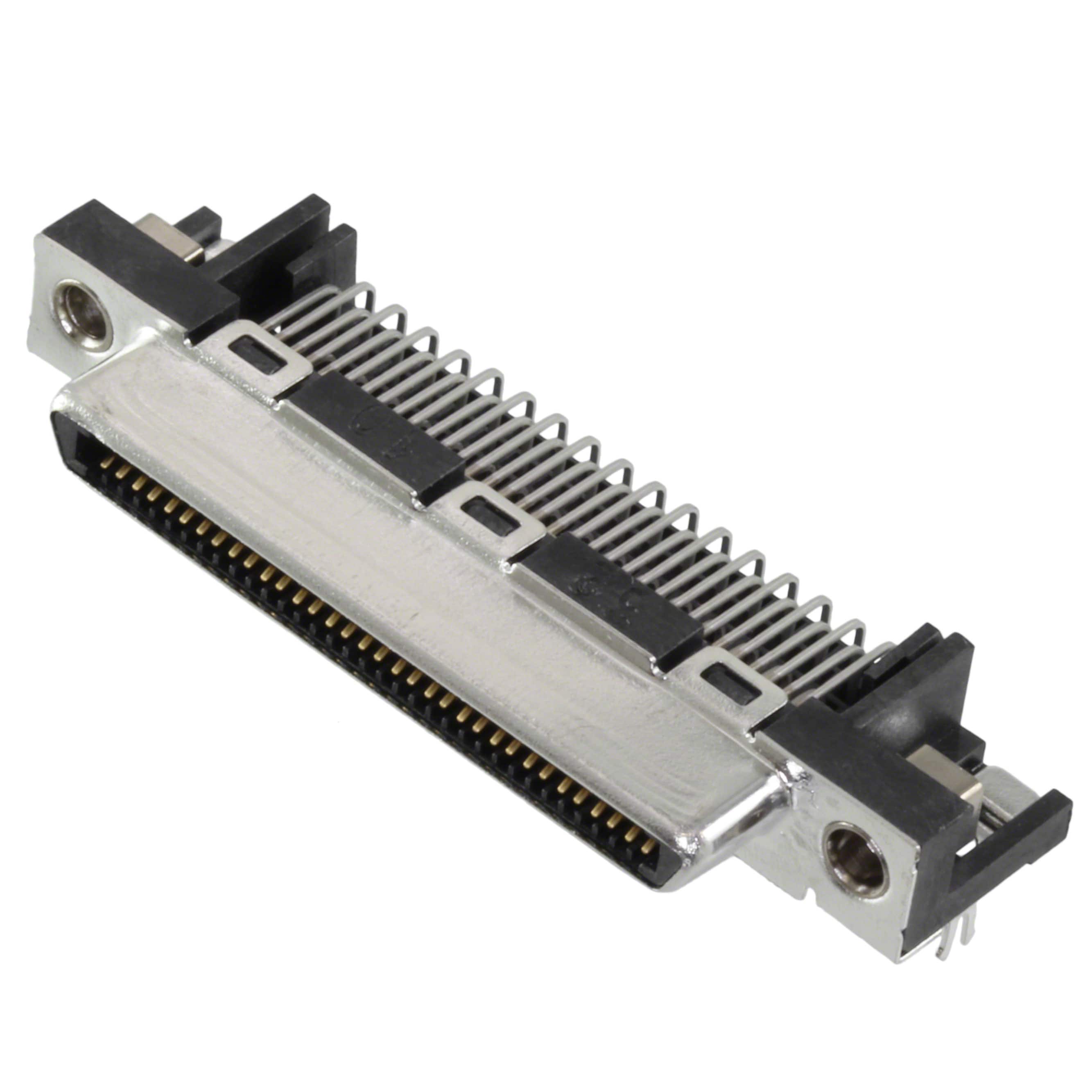 0714300268 CONN VHDCI RCPT 68POS R/A SOLDER