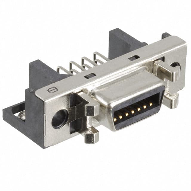 60110145732 CONN SCSI RCPT 14POS R/A SOLDER