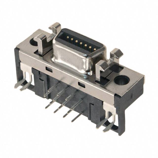 60110145740 CONN SCSI RCPT 14POS R/A SOLDER