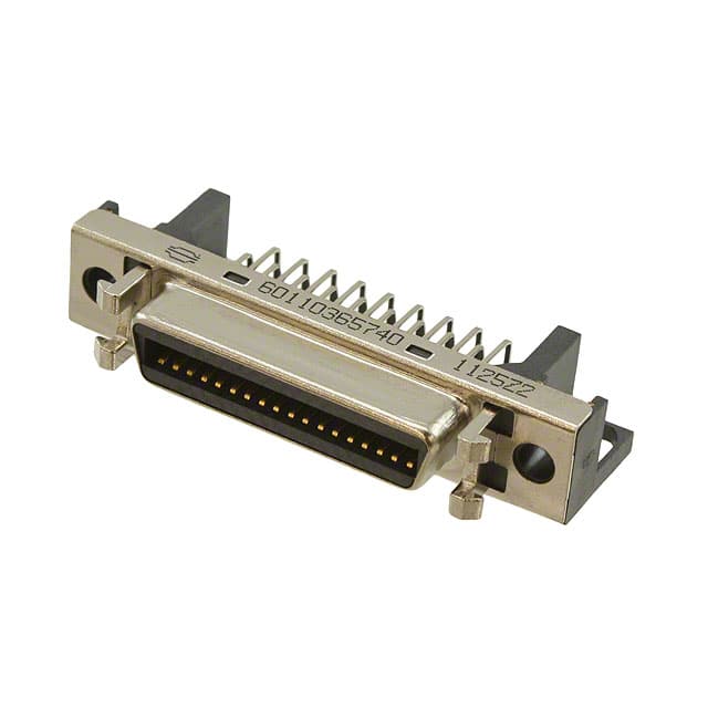 60110365740 CONN SCSI RCPT 36POS R/A SOLDER