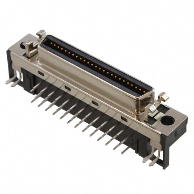 60110505740 CONN SCSI RCPT 50POS R/A SOLDER