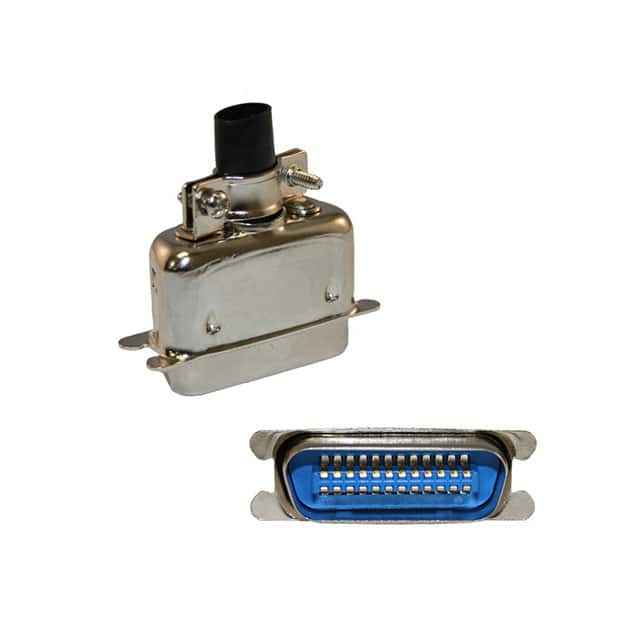 110-024-203L001 CONN SCSI RCPT 24P STR SLDR CUP