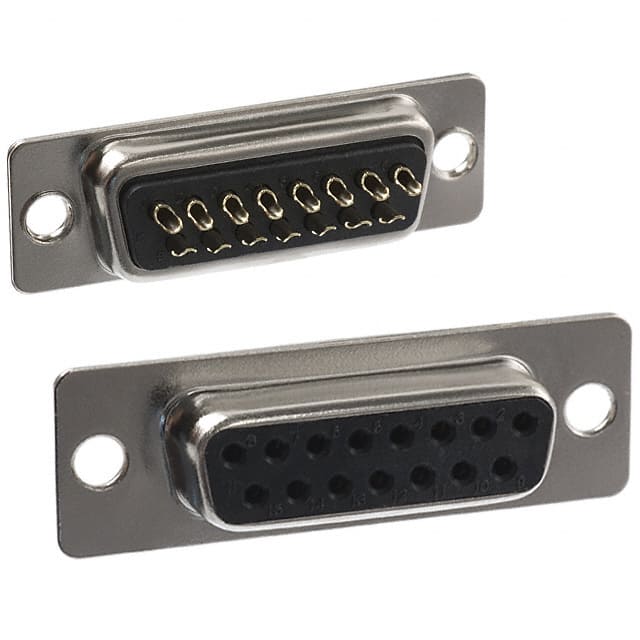 171-015-203L001 CONN D-SUB RCPT 15POS PNL MNT