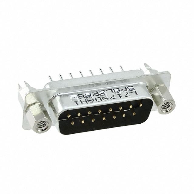 L717SDAH15POL2RM8 CONN D-SUB PLUG 15POS VERT SLDR