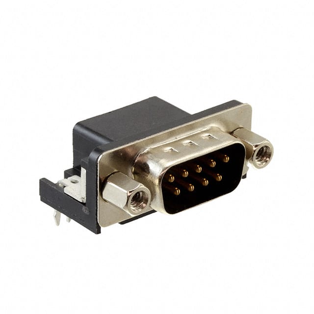 2301843-2 CONN D-SUB PLUG 9POS R/A SLDR