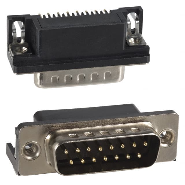 182-015-113R531 CONN D-SUB PLUG 15POS R/A SLDR