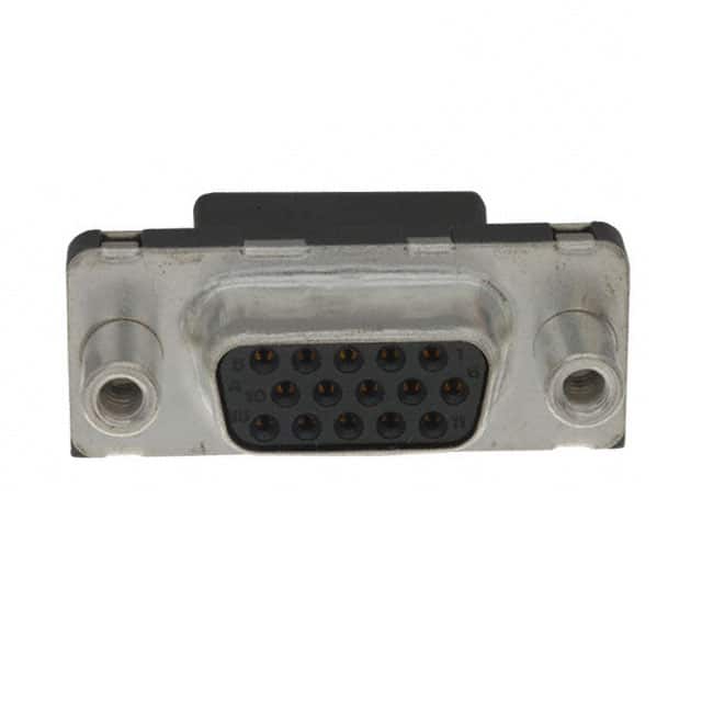 ICD15S13E6GV00LF CONN D-SUB HD RCPT 15P R/A SLDR