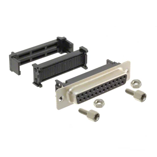 400F0-25-1-004S CONN D-SUB RCPT 25POS IDC