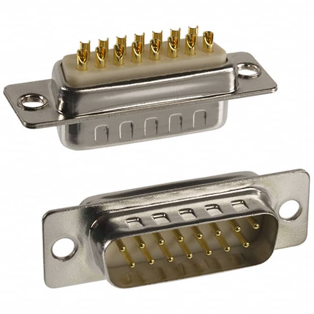 172-E15-103R001 CONN D-SUB PLUG 15POS PNL MNT