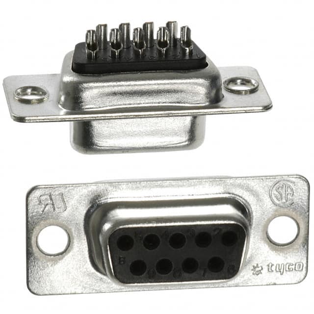 5-747905-2 CONN D-SUB RCPT 9POS SLDR CUP