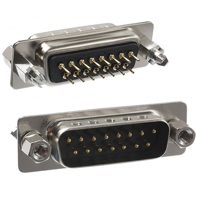 171-015-113R911 CONN D-SUB PLUG 15P PNL MNT SLDR