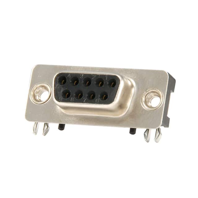K202XHT-E9S-N30 CONN D-SUB RCPT 9P SMD R/A SLDR