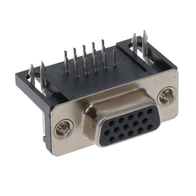 2311763-3 CONN D-SUB HD RCPT 15P R/A SLDR