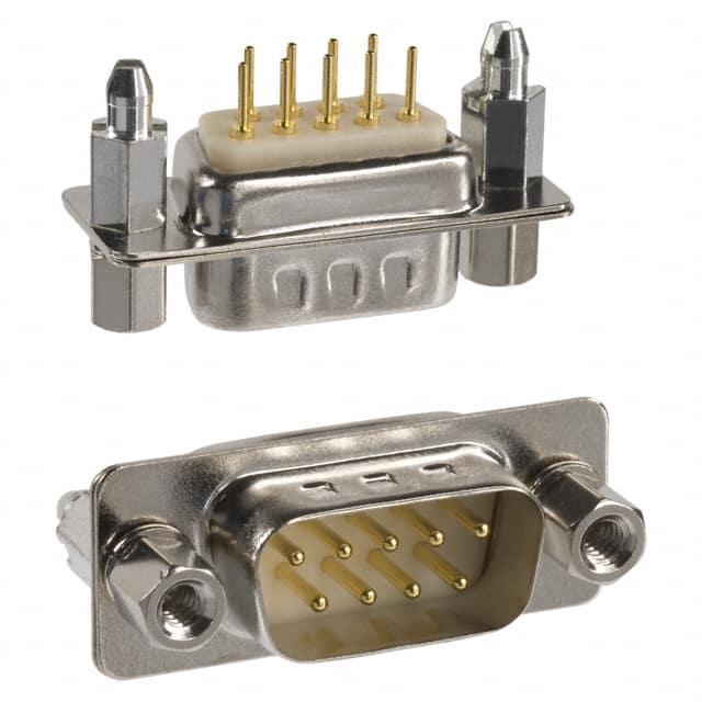 172-E09-113R911 CONN D-SUB PLUG 9P PNL MNT SLDR