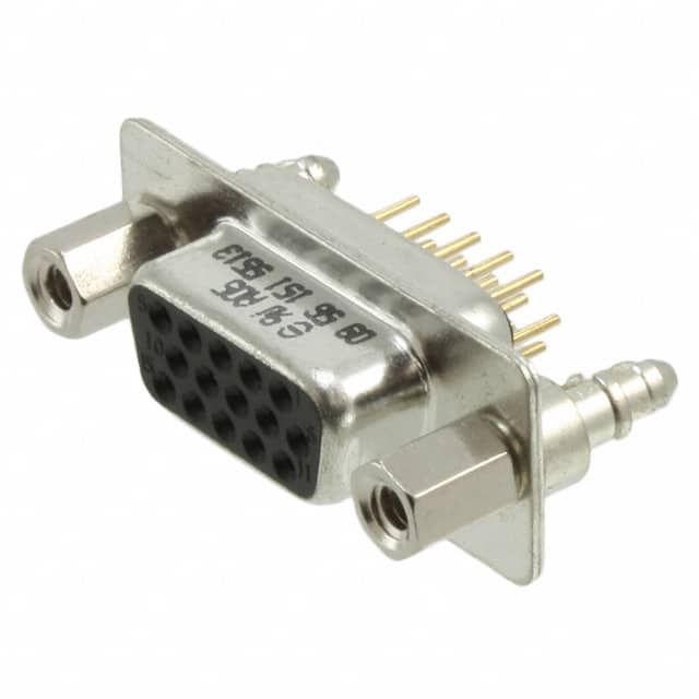 09561515513 CONN D-SUB HD RCPT 15P VERT SLDR