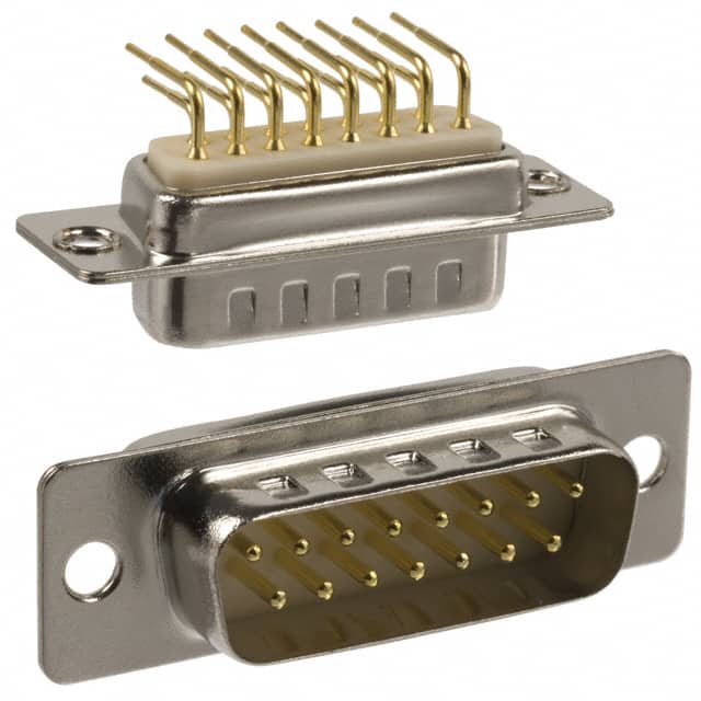 173-E15-113R001 CONN D-SUB PLUG 15POS R/A SLDR