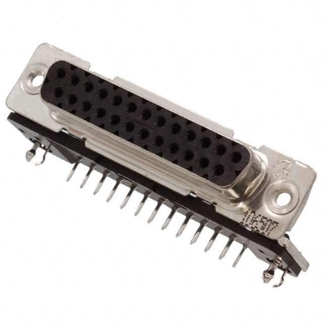 1-106507-2 CONN D-SUB RCPT 25POS R/A SLDR
