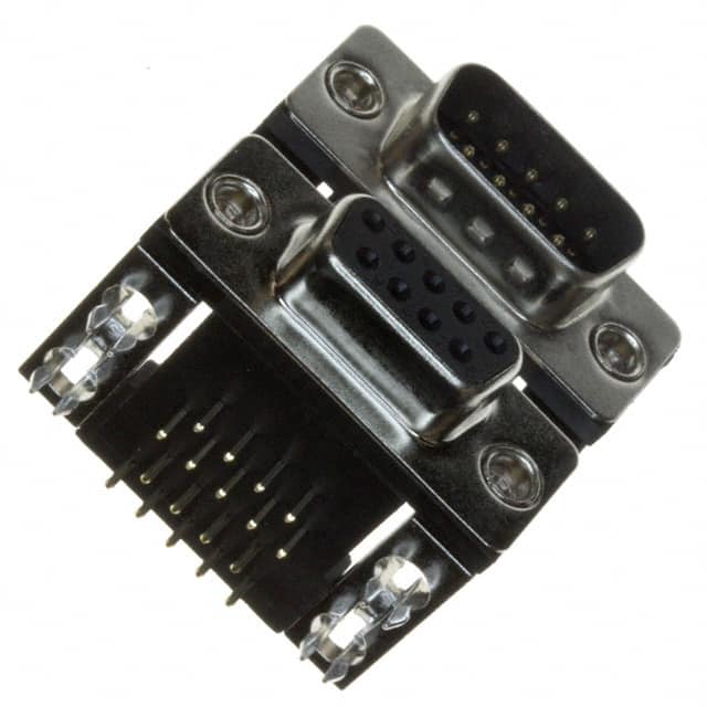 189-009-413R491 CONN D-SUB PLUG/RCPT 9P R/A SLDR
