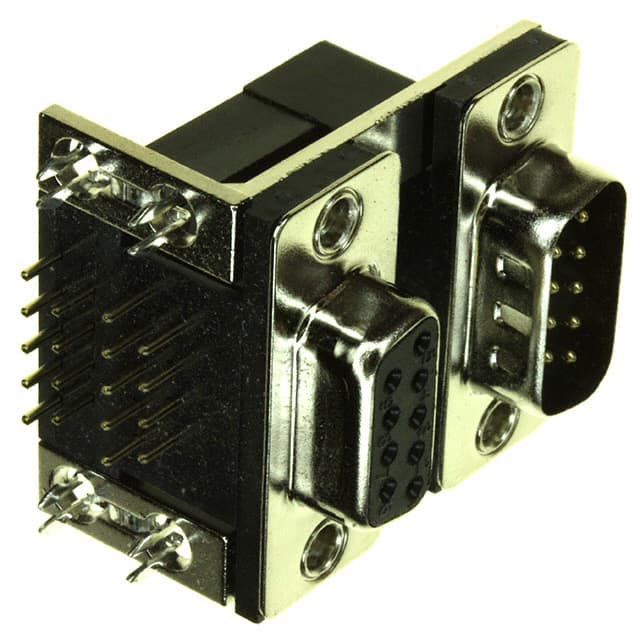 178-009-413R491 CONN D-SUB PLUG/RCPT 9P R/A SLDR