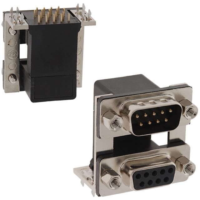 178-009-413R571 CONN D-SUB PLUG/RCPT 9P R/A SLDR