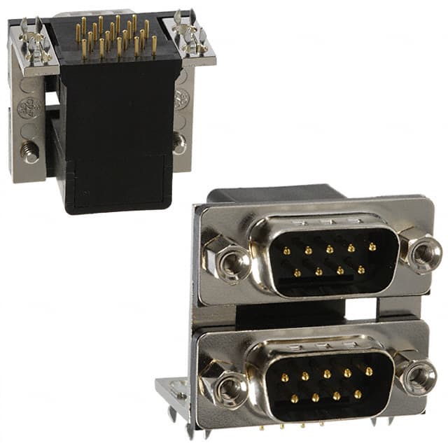 189-009-613R571 CONN D-SUB PLUG 9POS R/A SLDR