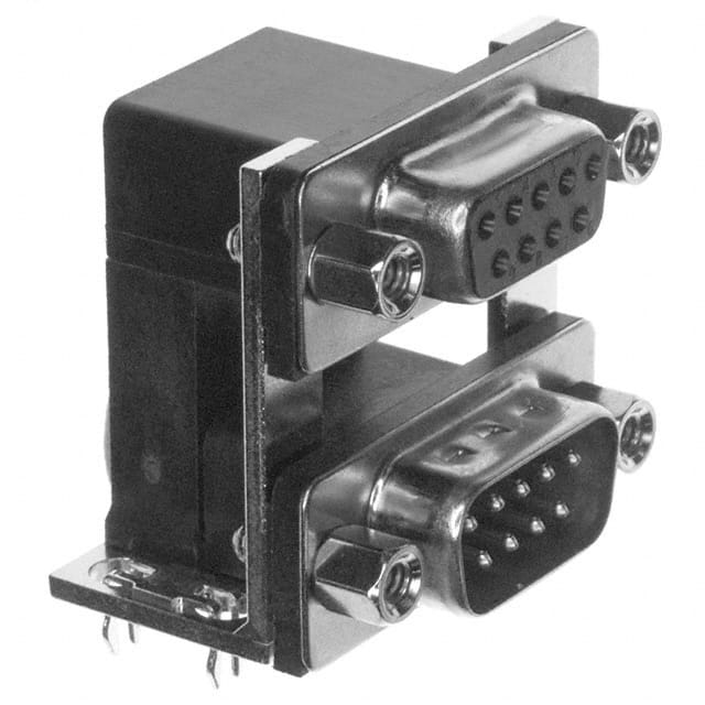 178-009-313R571 CONN D-SUB PLUG/RCPT 9P R/A SLDR