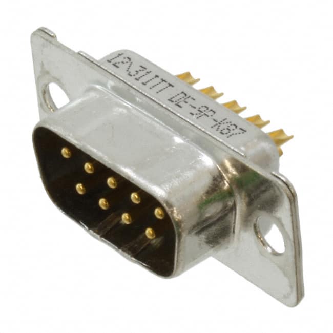 DE-9P-K87 CONN D-SUB PLUG 9POS PNL MNT