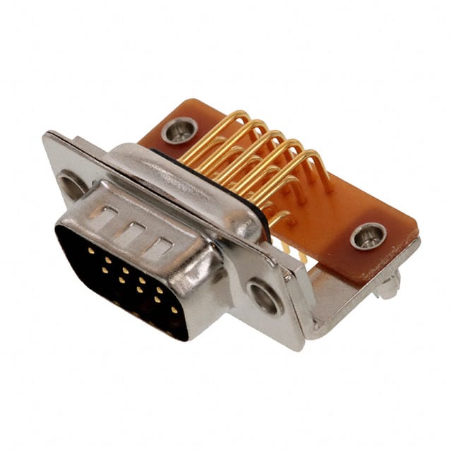 181-M15-113R141 CONN D-SUB HD PLUG 15P R/A SLDR