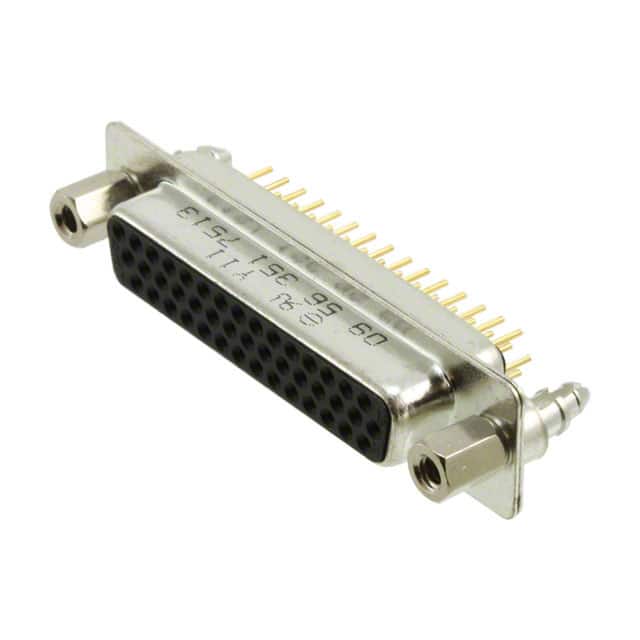 09563517513 CONN D-SUB HD RCPT 44P VERT SLDR
