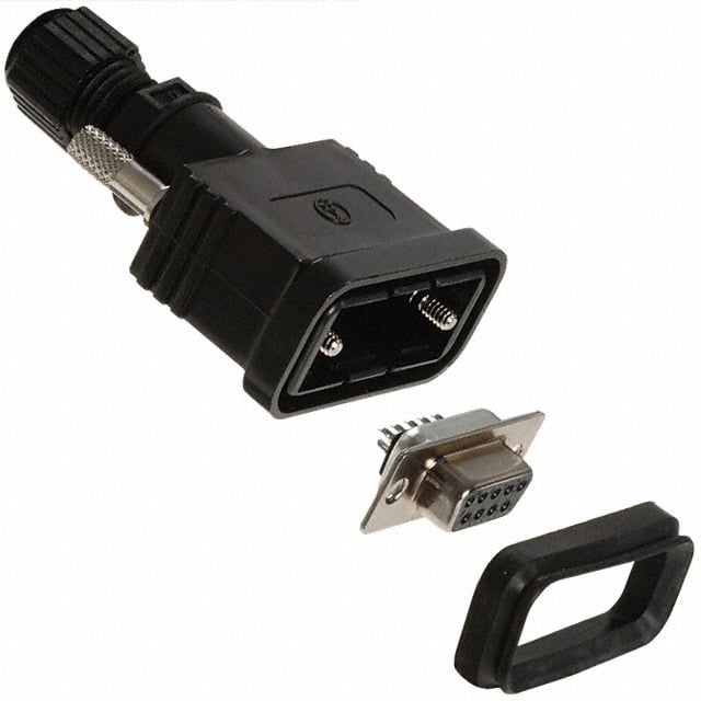 A-DF09-HOOD-WP CONN D-SUB RCPT 9POS SLDR CUP