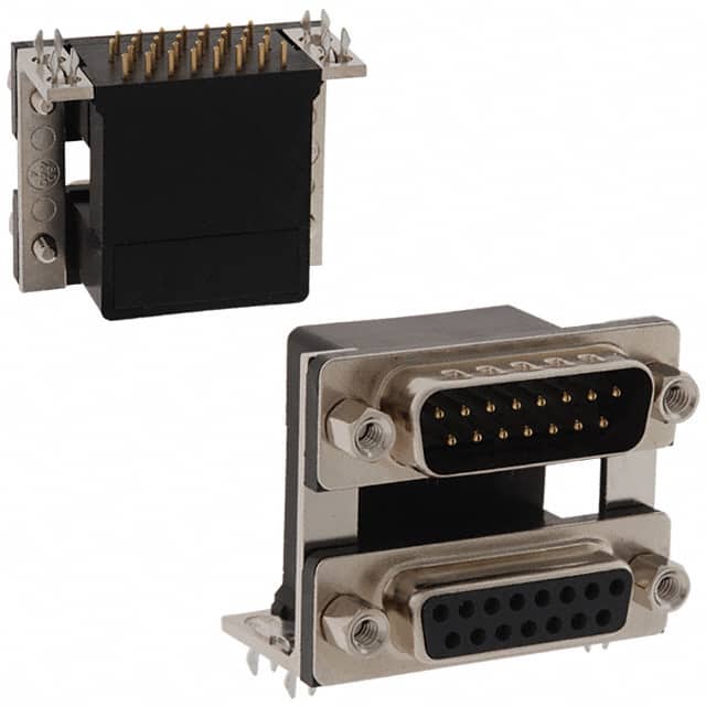 178-015-413R571 CONN D-SUB PLUG/RCPT 15P RA SLDR