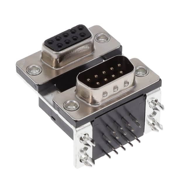 K42X-E9S/P-A4N CONN D-SUB PLUG/RCPT 9P R/A SLDR