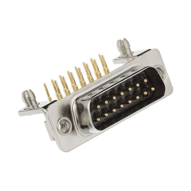773-E15-113R461 CONN D-SUB PLUG 15POS R/A SLDR