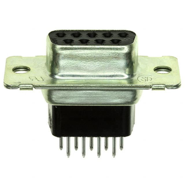 5205734-7 CONN D-SUB RCPT 9POS VERT SLDR