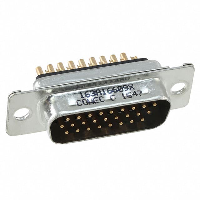 163A16609X CONN D-SUB HD PLUG 26P SLDR CUP