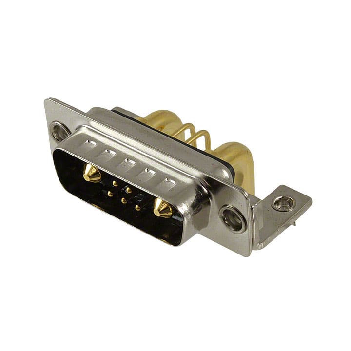 684S7W2103L461 CONN D-SUB PLUG 7POS R/A SLDR