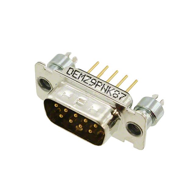 DEMZ-9P-N-K87 CONN D-SUB PLUG 9P PNL MNT SLDR