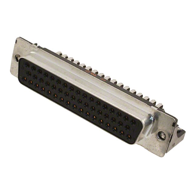 09665526616 CONN D-SUB RCPT 50POS R/A SLDR