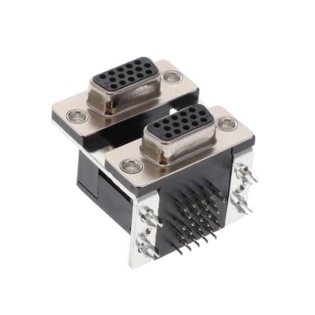 K42X-E15S/S-A4N CONN D-SUB HD RCPT 15P R/A SLDR